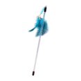 thumbnail image 4 of Tachiuwa Cat Feather Toy Funny Exercise Toy Cat Teaser Stick for Kitten Cats Exercise Blue, 4 of 9