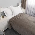 thumbnail image 2 of Jacquard Velvet Touch Blanket, Grey 66" x 96", 2 of 5
