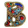 thumbnail image 1 of Porte-clés de Noël 26 Lettres Pendentif Strass, 1 of 8