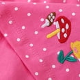 thumbnail image 4 of MIASHUI Robe Fleurie à Manches Longues pour Filles, Robes Décontractées pour Tout-Petits, Rose Vif, 4-5 Ans, 4 of 6