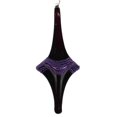 thumbnail image 1 of Vickerman MT194126D 12 in. Plum Candy Glitter Drop Ornament, 1 of 2