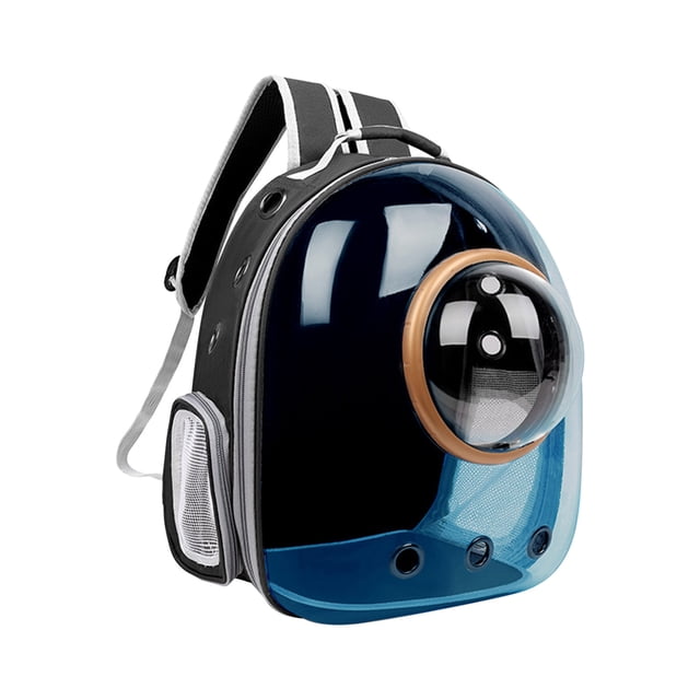 EGNMCR Space Capsule Pet Bag Breathable Go Out Shoulders Puppy Backpack Pet Go Out Backpack cat backpack