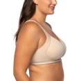 thumbnail image 3 of Vanity Fair Womens Sports Full Figure Wirefree Bra, 42C, Damask Neutral, 3 of 3