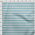 thumbnail image 3 of oneOone Polyester Lycra Turquoise Blue Fabric Argyle Check Dress Material Fabric Print Fabric By The Meter 56 Inch Wide, 3 of 4