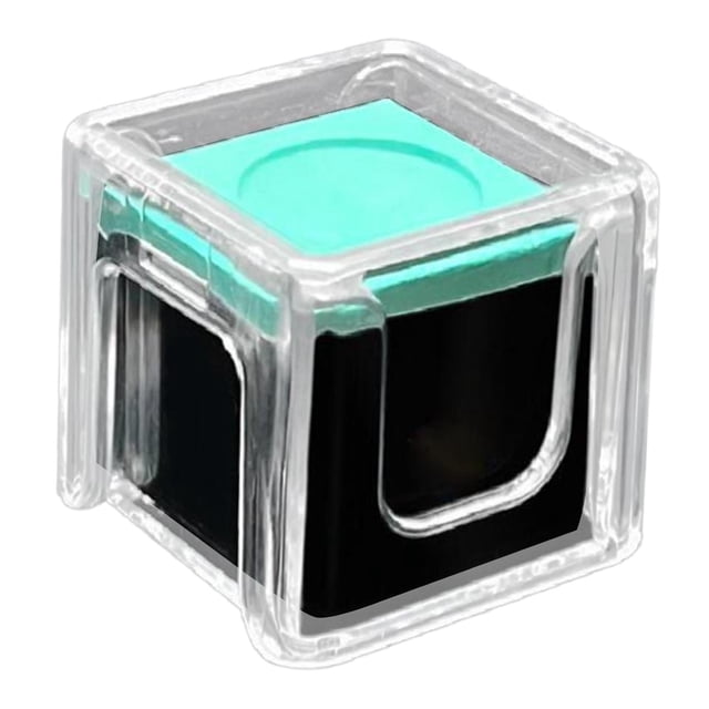 DYNWAVECA Cube de Queue de Piscine Texture Fine Portable Haute Performance pour Club Bar Maison Vert