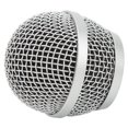 thumbnail image 4 of Microphone Grill, Widely Compatible Stainless Steel Windproof Microphone Grille Ball Head  for PG58 for Replacement, 4 of 7