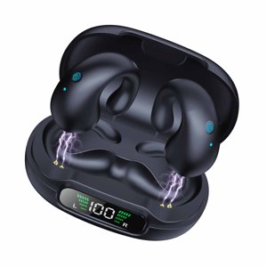 Bluetooths Earbuds, 3D HiFi Stereo Over Ear Headphones with Charging Case, Touch Control Wirelessly Earphones Noise Reduction for Workout Running Gym