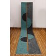 thumbnail image 1 of Casavani Handblock Printed Blue Cotton Rug Square Dining Room Carpets Home Decor Kilim 7x7 feet, 1 of 6