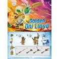 thumbnail image 4 of LEGO Ninjago: Lloyd Golden Oni Minifigure with Staff Weapon, 4 of 5