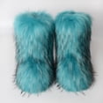 thumbnail image 4 of LSLJS Women's Winter Faux Fur Boots Round Toe Warm Fuzzy Furry Snow Boots Imitation Plus Cashmere Snow Shoes, 4 of 7