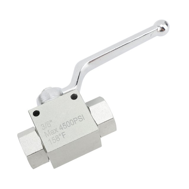4500 PSI Stainless Steel Ball Valve Kit for High Pressure Washer with Quick Connect Fittings, Hose Accessories, Convenient Adjustment and Control of Cleaning Force