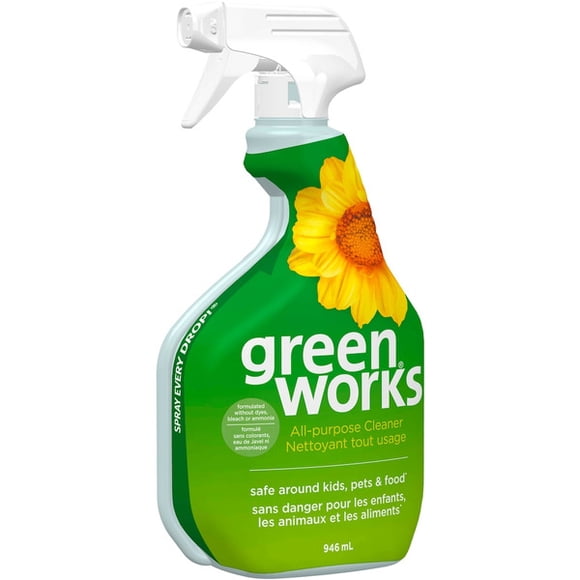 Greenworks Vaporisateur Nettoyant Tout Usage 946 ml