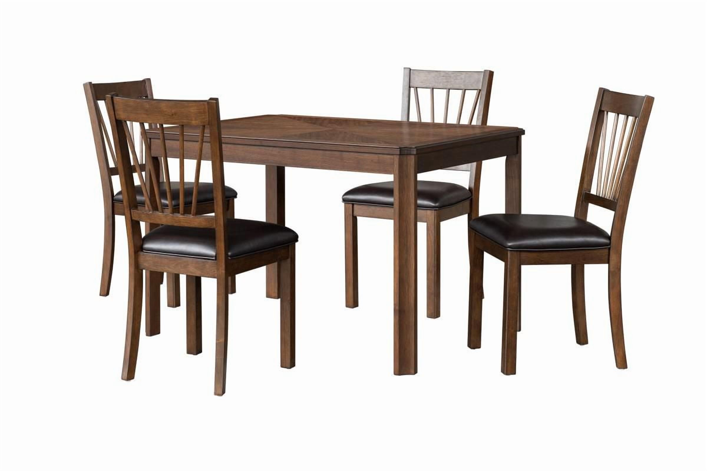 Noah 5-Piece Dining Set, Espresso