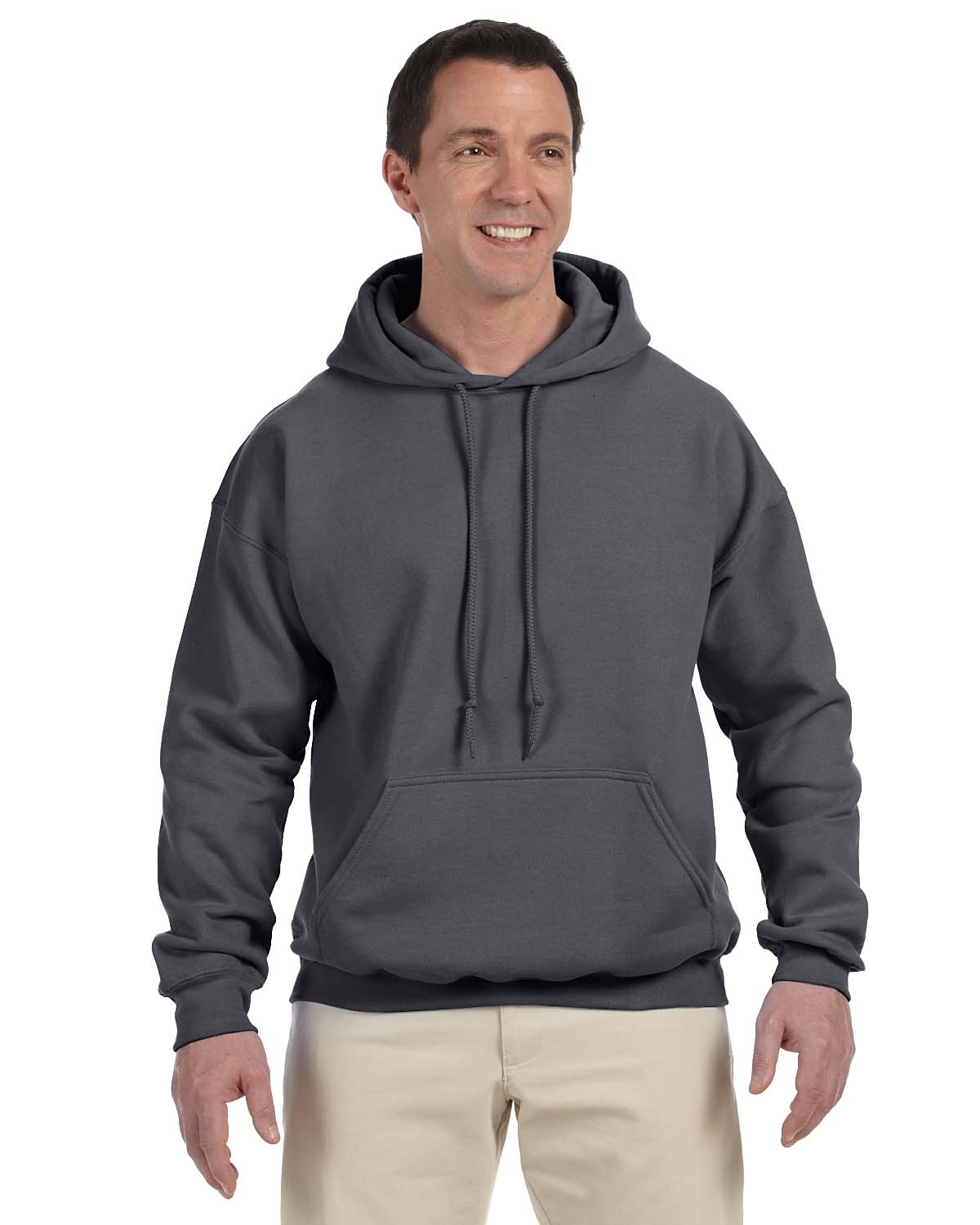 Gildan Men's Preshrunk Front Pouch Pocket Hooded Sweatshirt, Style G12500