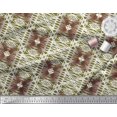 thumbnail image 2 of Soimoi Rayon Fabric Check & Geometric Fabric Prints by Yard 56 Inch Wide, 2 of 5