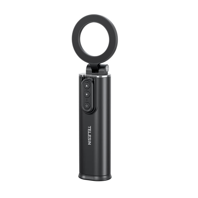 Support Magnétique pour Téléphone Mobile Télécommandé de Voyage pour Photographie, Support Vidéo Court