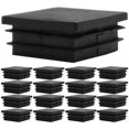 thumbnail image 1 of 20pcs Square Plastic Hole Plugs Furniture Inserts Hole End Caps For Tubing Fences, 1 of 7