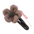 thumbnail image 3 of FcBaudy Temperament And Winter Flower Hairpin Women's Back Of The Hair Clip Clip Headdress Flower Clip plush clip, 3 of 3