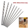 thumbnail image 4 of 200mm Extra Long High Speed Steel HSS Drill Bits For Metal Drilling 2-10mm, 4 of 6