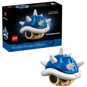 LEGO Super Mario Mario Kart Spiny Shell Collectible Blue Shell – 40787 (234pcs), Modèle d'affichage exclusif pour fans et joueurs