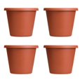 thumbnail image 1 of The HC Companies 12" Classic Flower Pot Planter, Terra Cotta (4 Pack), 1 of 6