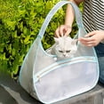 thumbnail image 1 of RKSTN Sac pour Chat en Maille de Nylon Transparent Sac pour Chats en Maille de Nylon Sac pour Animal de Compagnie Portable Sac pour Chats Pliable à Main, 1 of 5