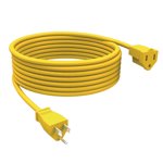 Stanley Cord d'alimentation 25' Cordon de rallonge extérieur 16/3"