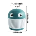 thumbnail image 3 of Birdeem Little Desktop Garbage Bin with Lid Cute Garbage Bin Portable Garbage Bin Home Office Household Garbage Bin Household Cleaning Tools Living Room, 3 of 12