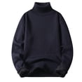 thumbnail image 1 of Men's Solid Knit Turtleneck, 1 of 7