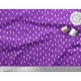 thumbnail image 2 of Soimoi Purple Modal Satin Fabric Brush Stroke Abstract Fabric Prints By Yard 42 Inch Wide, 2 of 3