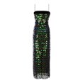 thumbnail image 4 of EGNMCR Robes de Soirée pour Femmes, Robes Formelles pour Femmes, Robes de Cocktail pour Femmes Robe à Paillettes Dégradées de Printemps et d'Été pour Femmes avec Bretelles Jupe Courte et Jupe Robe pour Femme, 4 of 4
