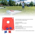 thumbnail image 4 of Plastic Portable Cornhole Set, Enhance Hand Eye Coordination Portable Safe Beach Portable Cornhole Set  for Camping Blue,Red, 4 of 7