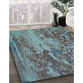 thumbnail image 3 of Ahgly Company Machine Washable Indoor Rectangle Transitional Grey Gray Area Rugs, 7' x 9', 3 of 7