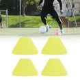 thumbnail image 4 of Barrière d'Entraînement de Football, Marqueurs d'Entraînement de Football Multifonctions Fermes Résistant à l'Usure pour l'Extérieur Jaune, 4 of 8