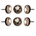 thumbnail image 1 of Bouton d'Armoire en Bois Lily ( Ensemble de 6 ), 1 of 3