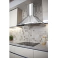 thumbnail image 3 of Pacific PCC-E30AS 30" Wall Mount Chimney Range Hood, Stainless Steel, 3 of 7