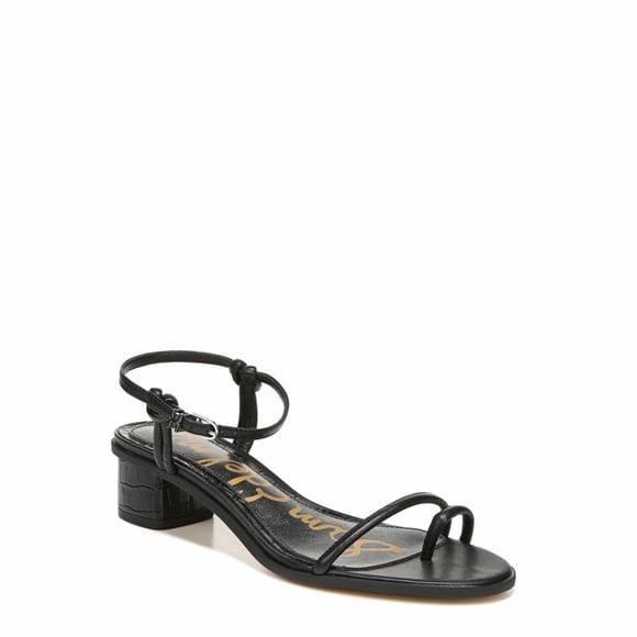 Sam Edelman ISLE BLACK/BUTTER NAP LEA SANDAL