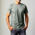 thumbnail image 1 of Summer Workout T-Shirts for Men,Athletic Compression Muscle Gym Shirts,Stretchy Short Sleeve Crew Neck Pullover Running Shirts, 1 of 6