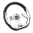thumbnail image 4 of 320mm Carbon Fiber Racing Steering Wheel Mini Drifting Steering Wheel with Anti Skid Design, 4 of 7