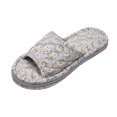 thumbnail image 1 of Wensltd House Slippers for Guests Solid Color Breathable Comfortable Open Toe Indoor Slipper, 1 of 5