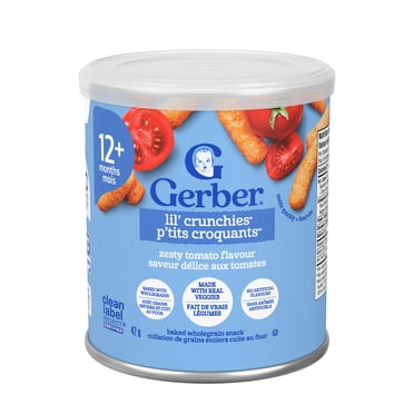 GERBER P'Tits Croquants Délice Tomates, Coll. Pour Tout-Petits