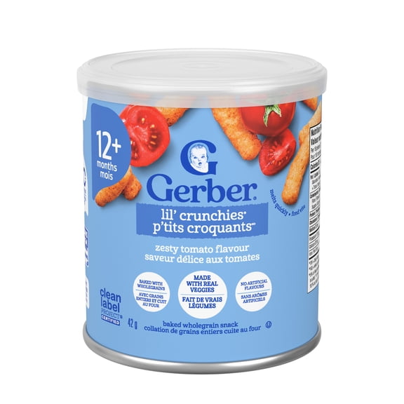 GERBER Zesty Tomato, Toddler Snacks