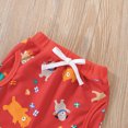 thumbnail image 4 of Wangsaura Infant Christmas Outfit, Elk Christmas Tree Print Tops + Pants, 4 of 8