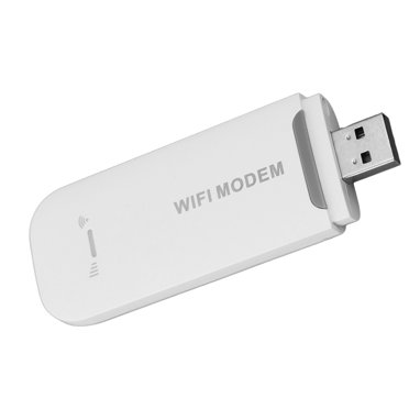 4G USB Portable WiFi, Plug and Play Portable WiFi Hotspot Stable Signal  for Travel Black,White