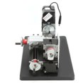 thumbnail image 3 of Mini Lathe, Mini Acrylic Metal 100-240V Mini Metal Lathe, 24W Mini Lathe For Soft Metal Plastic, 3 of 8