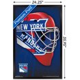 thumbnail image 2 of NHL New York Rangers - Mask 16 Wall Poster, 22.375" x 34", 2 of 4