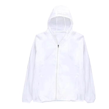 hotojiny Chemises de Soleil pour Hommes Coupe-Vent Été UPF 50+ 2025 Veste Légère Fermeture Éclair Complète Protection Solaire Manches Longues Manteau de Pêche Randonnée