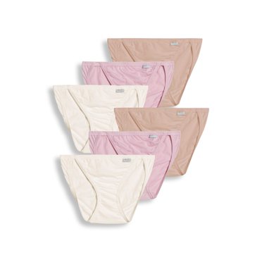 Jockey Women's 100% Cotton Elance String Bikini - 6 Pack