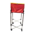 thumbnail image 3 of Wweixi Chariot de Balles de Tennis Contient 150 Balles de Tennis Chariot de Tennis Roues Amovibles Rouge avec Rouge 76-96 cm, 3 of 6