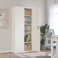 thumbnail image 1 of vidaXL File Cabinet White 90x40x200 cm Steel, 1 of 5